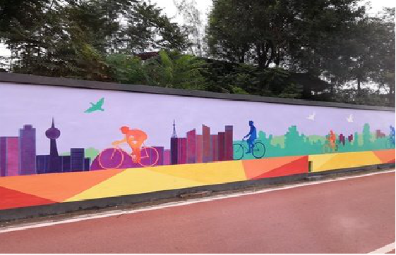 德安墙体彩绘-围墙