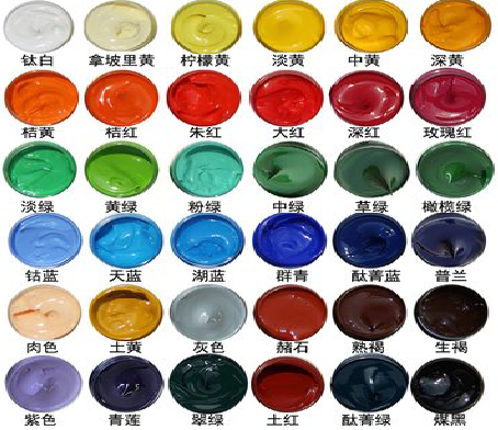 德安墙绘颜色的选择有讲究。