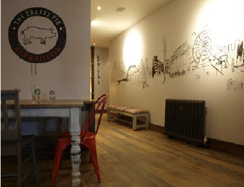 德安教你判断手绘墙质量的好坏。