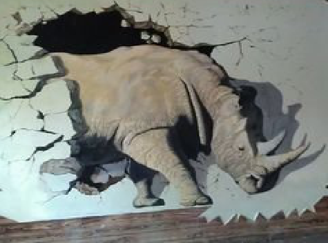 德安在墙绘中，如何绘制3D效果？